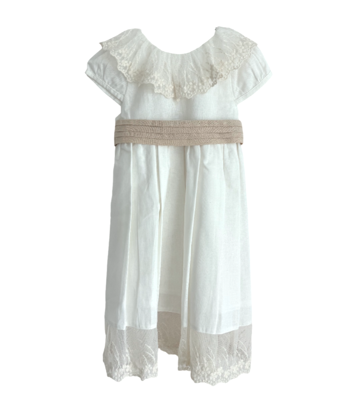 Margot Dress Short Sleeve , White