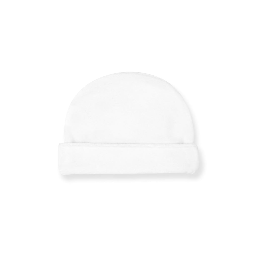 Classic velour logo hat (White) Accessories tecomoabesos 