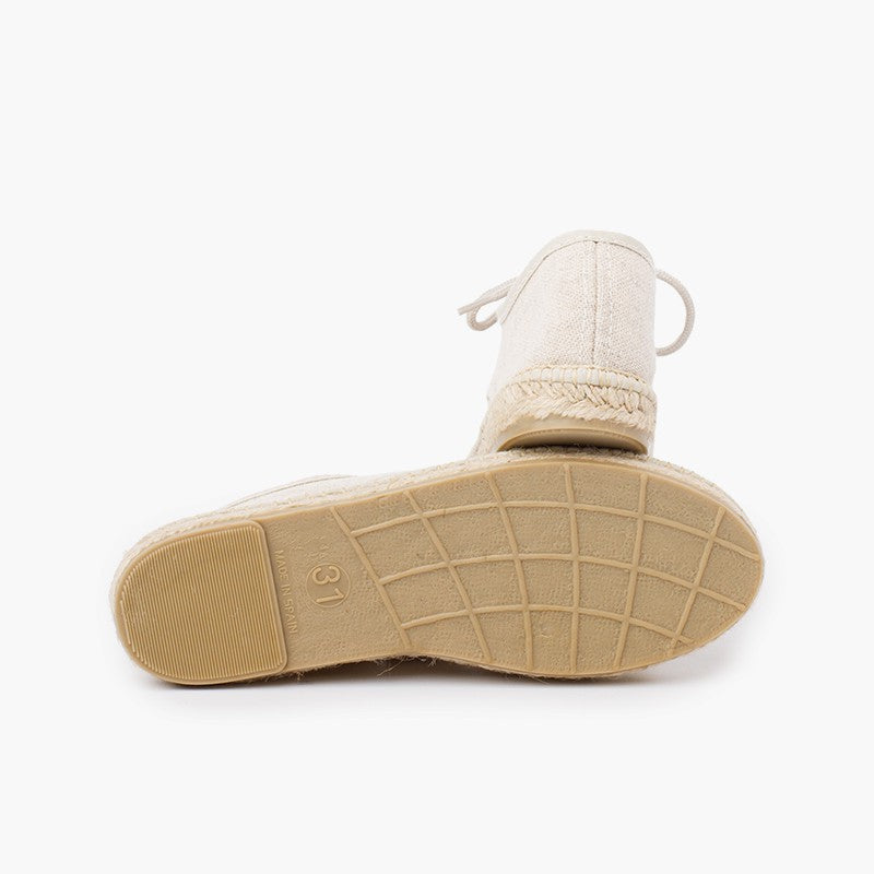Blucher Linen Sole Espadrille