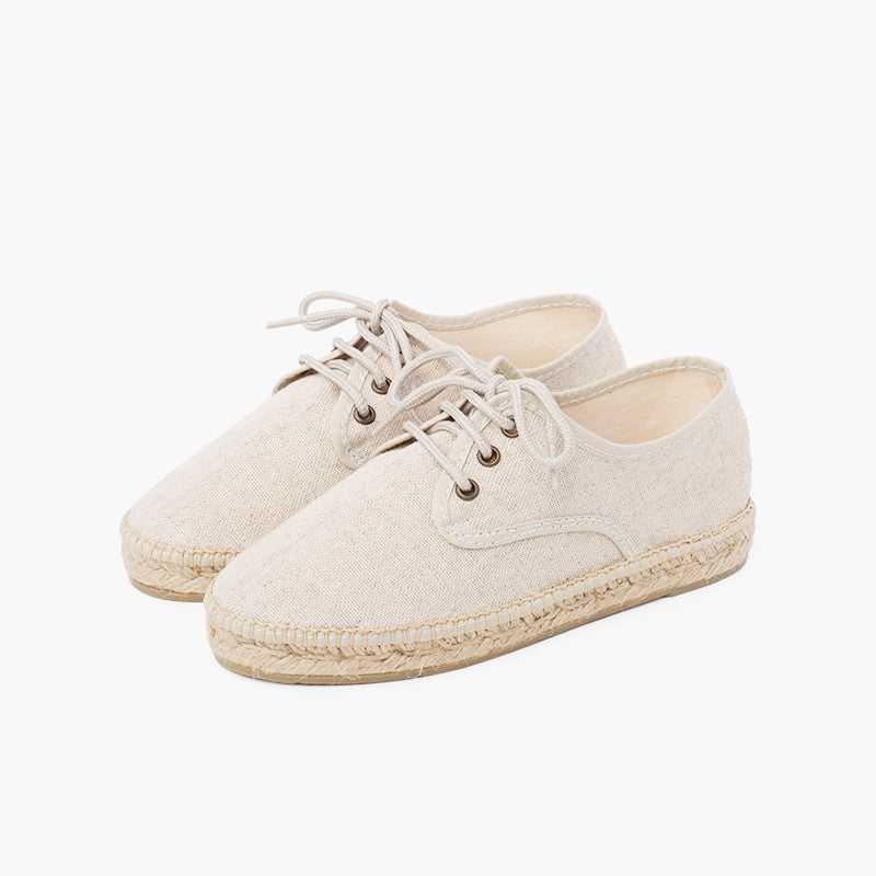 Blucher Linen Sole Espadrille
