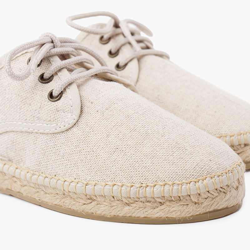 Blucher Linen Sole Espadrille