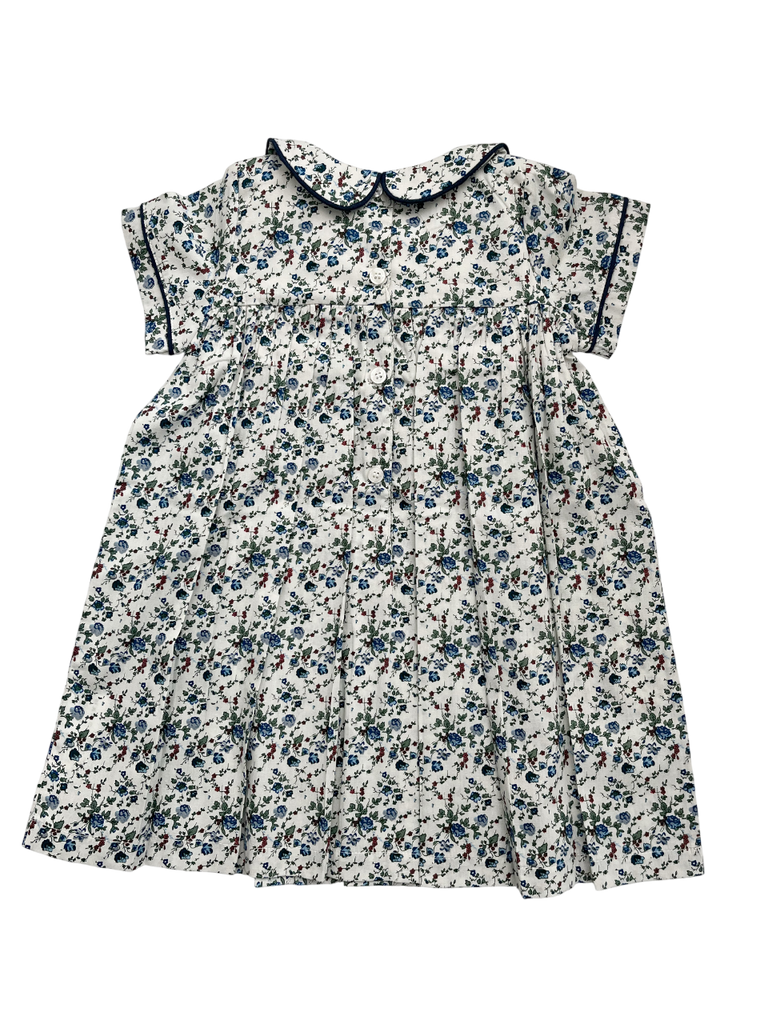 Andorra Smock Dress , Blue