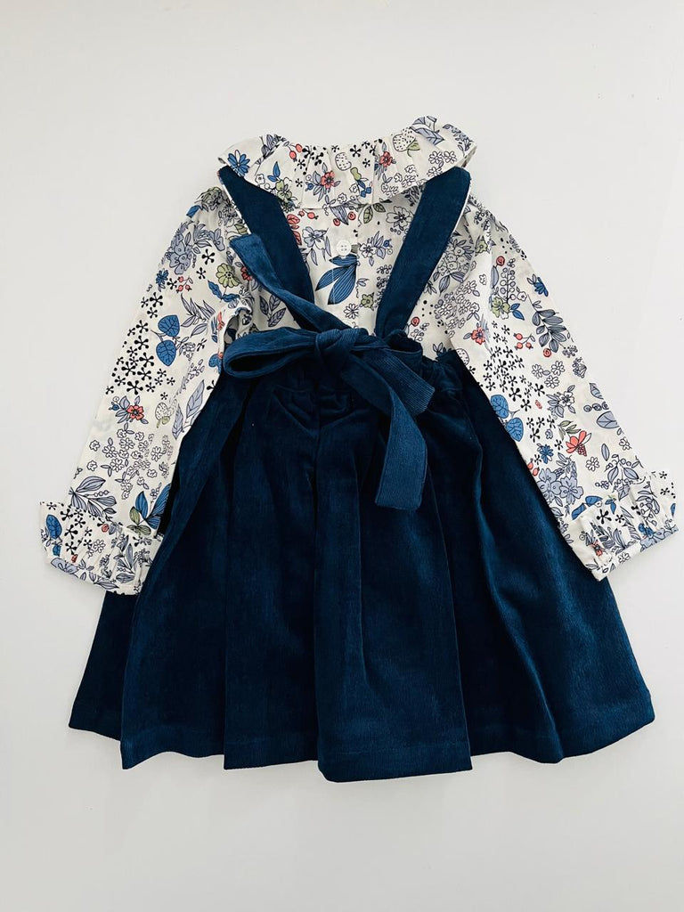 Martina Corduroy Jumper, Navy