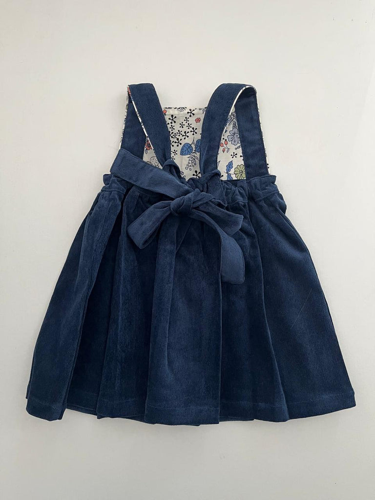 Martina Corduroy Jumper, Navy