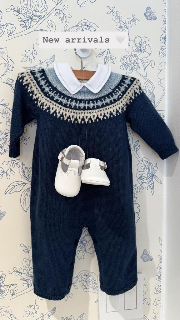 Biarritz Knitted Jumpsuit, Navy