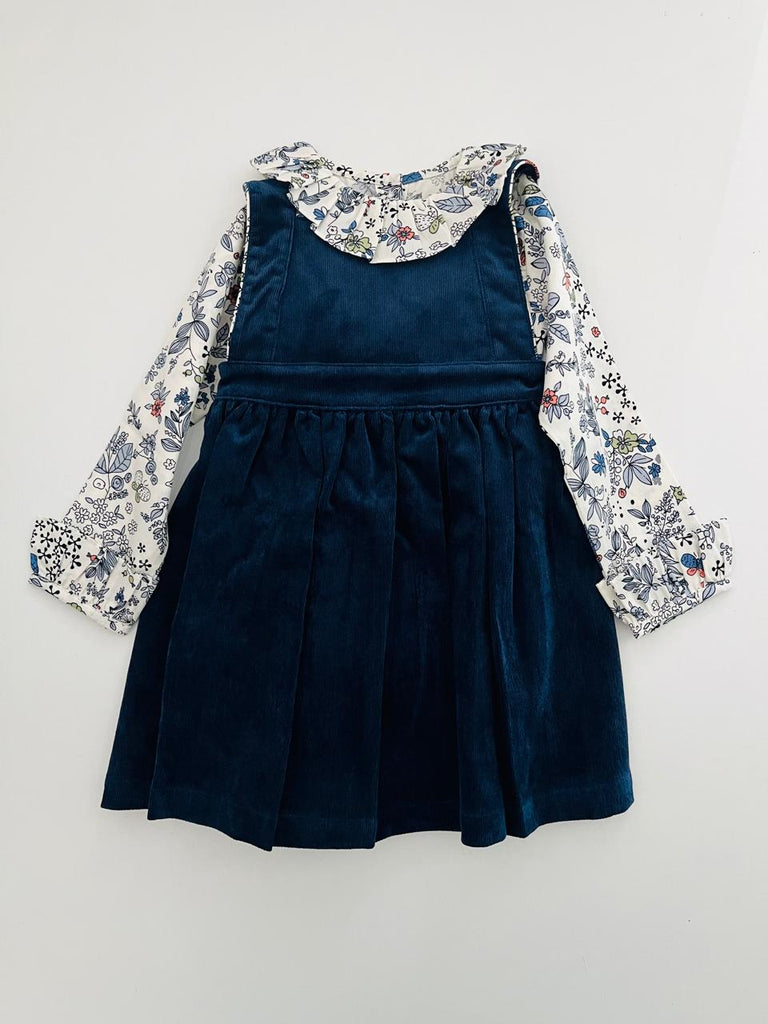 Martina Corduroy Jumper, Navy