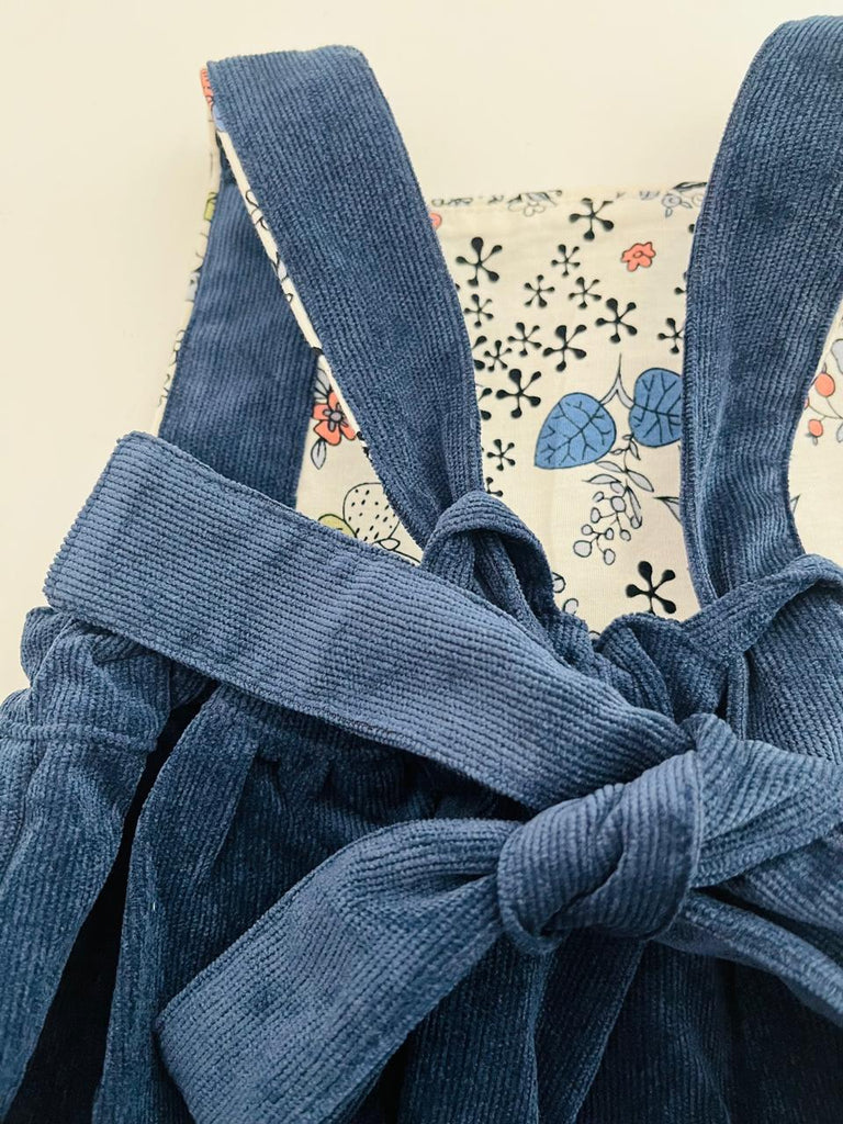 Martina Corduroy Jumper, Navy