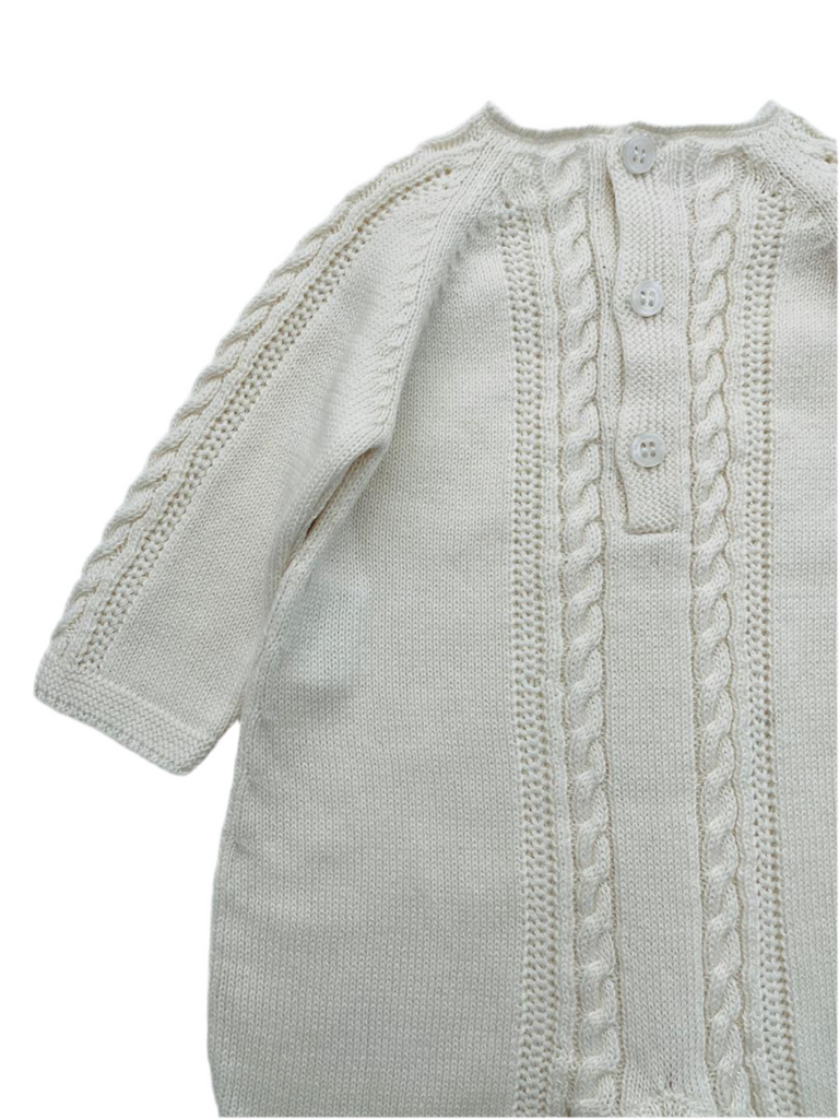 Pima Knitted Jumpsuit + Blanket