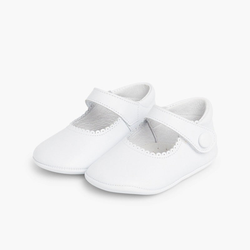 Badanitas Merceditas Baby Leather Adhesive Strip, White