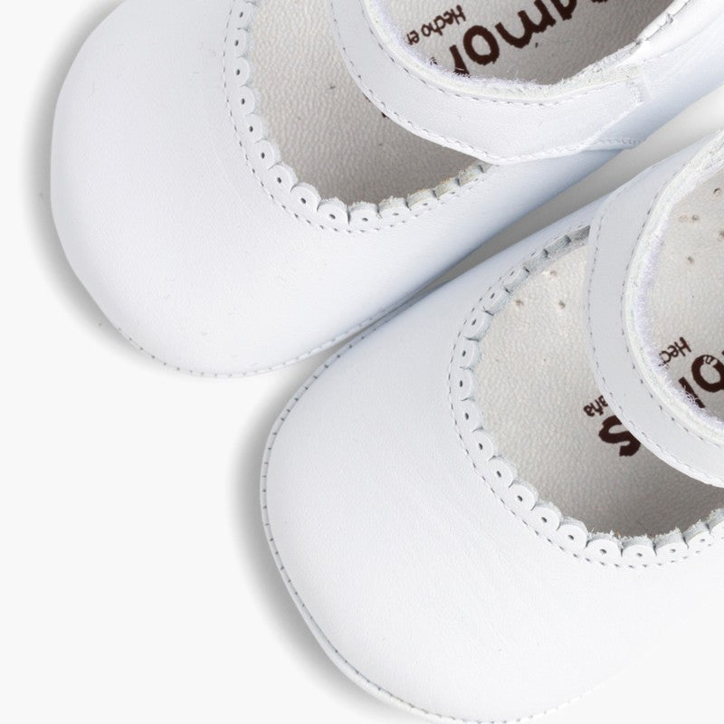 Badanitas Merceditas Baby Leather Adhesive Strip, White