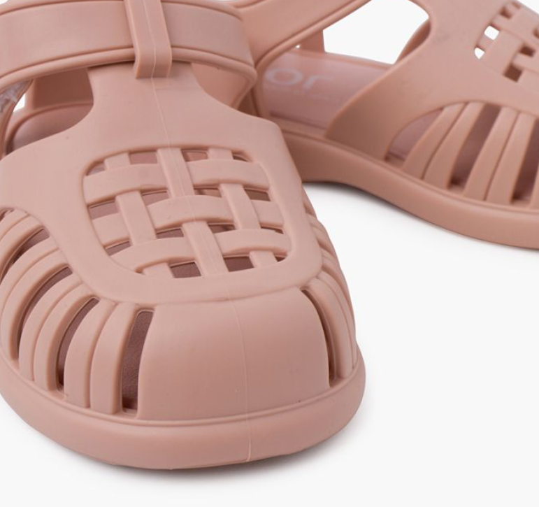 Tobby Solid Sandals with adhesive strip