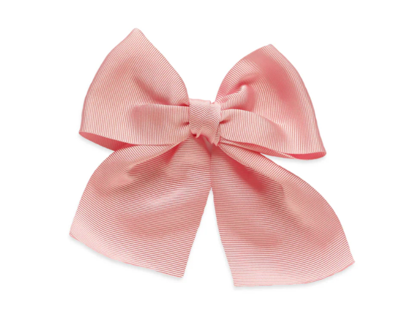 Big gros grain sailor bow- Baby Pink