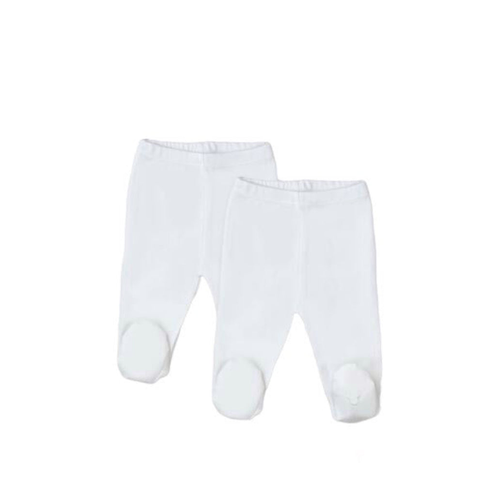 Baby Unisex 2-Pack Organic Footed Pants