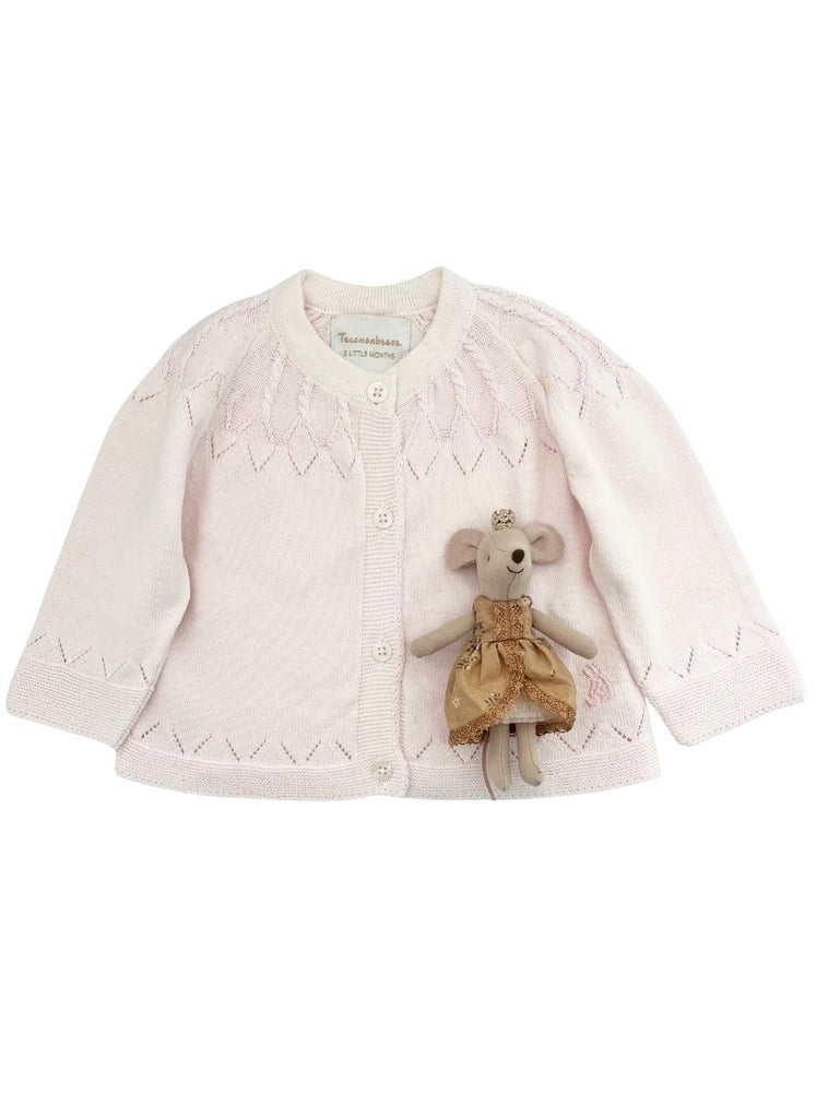 Sisi cotton Cardigan, Pink